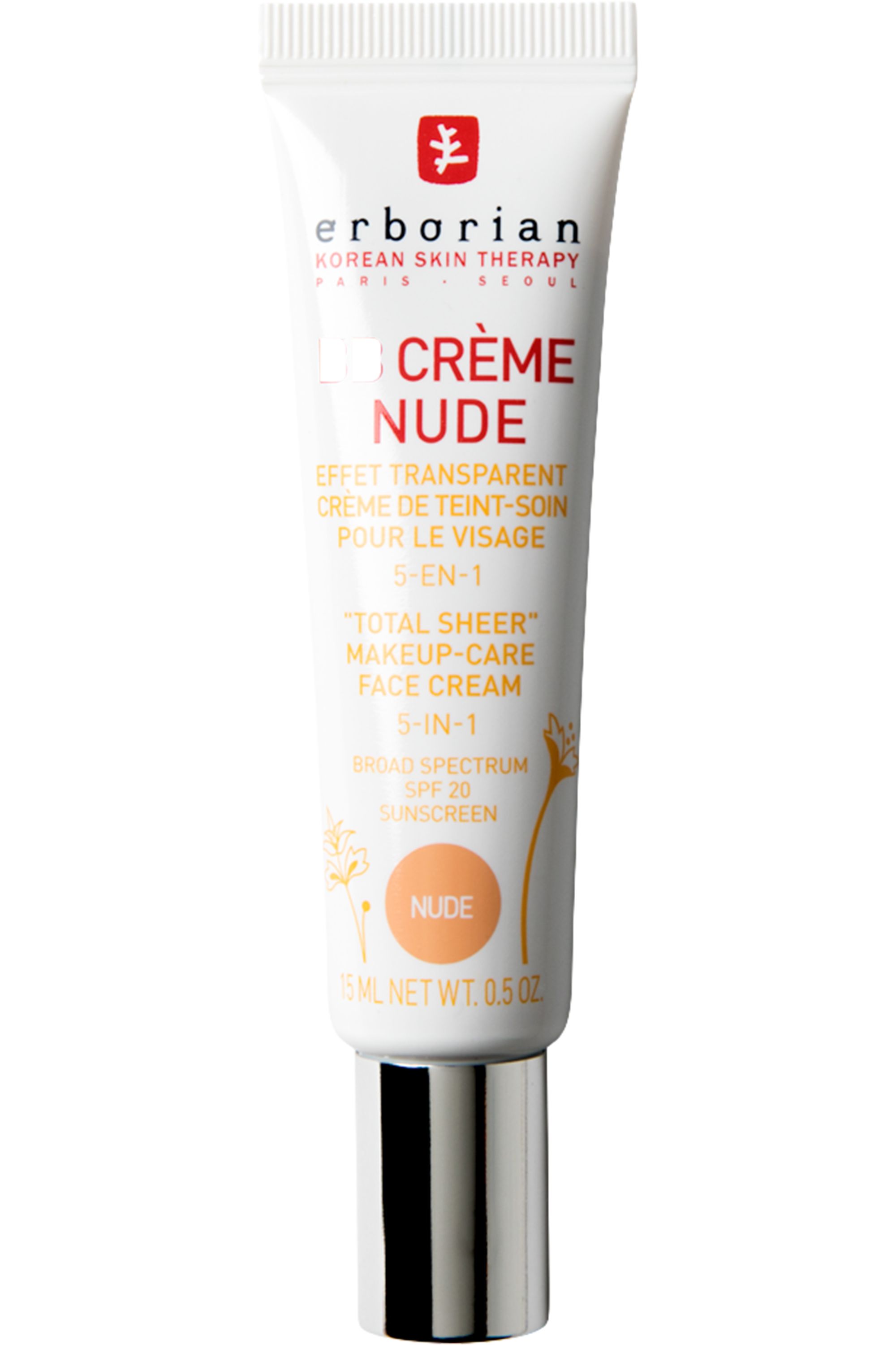 [Erborian] BB Cream Nude 45ml 5 in 1 / Makeup Face Cream 